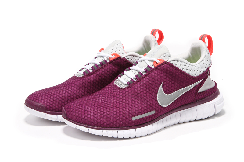 NIKE FREE OG 14 BR women running runing new purple gray (2)